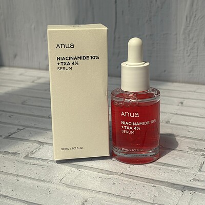 سرم ضد لک نیاسینامید 10% + ترانگزامیک اسید 4% آنوا Anua Niacinamide 10% + TXA 4% Dark Spot Correcting Serum