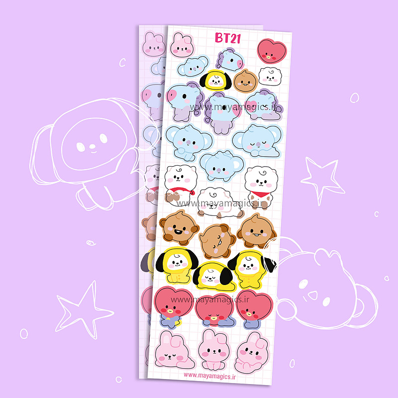 استیکر BT21