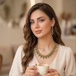نیم ست منجوقبافت مدل مهرآذین 