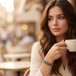 دستبند زنانه میوکی مدل پوست ماری 8