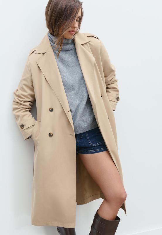 ترنچ کت Stradivarius 1848/528/429
