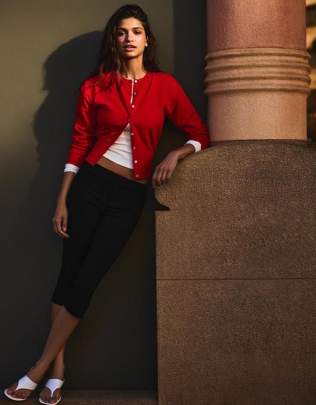 شلوار کاپری bershka