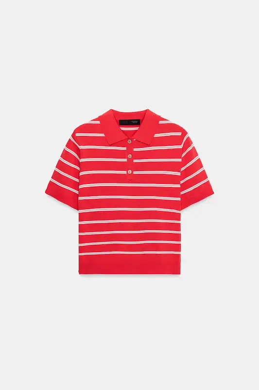 پولو تیشرت Zara|red