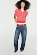 پولو تیشرت Zara|red