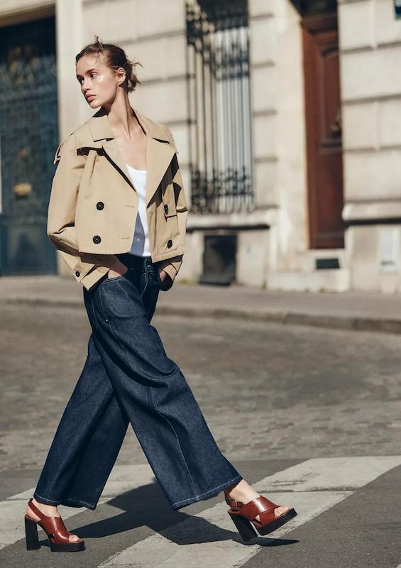شلوار جین zara 6164/077/407