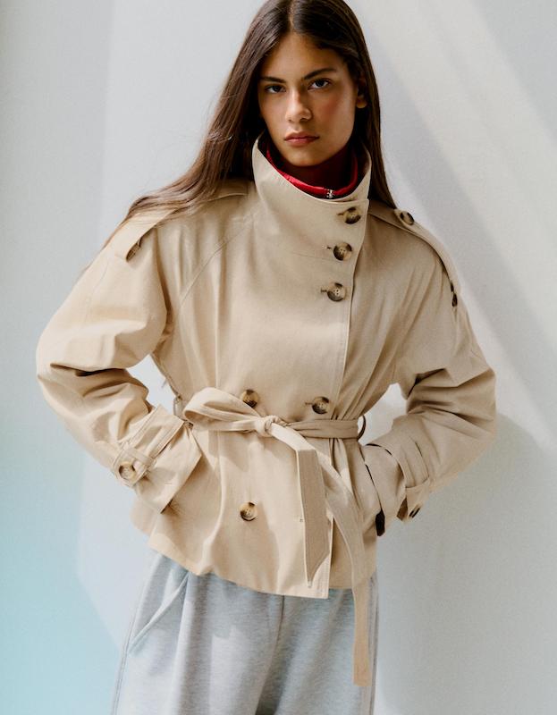 ترنچ کت Bershka|0030/719/711