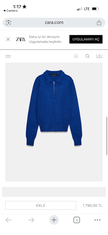 پلیور Zara|5536/101/420
