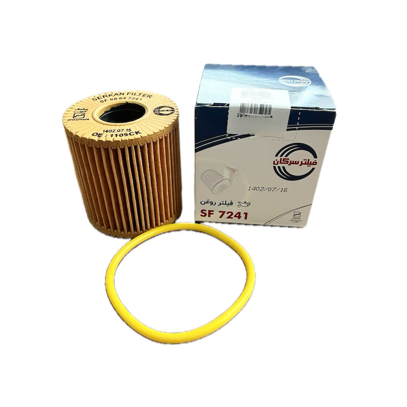 فیلتر روغن پژو۲۰۶ و ۲۰۷ کوتاه سرکان 