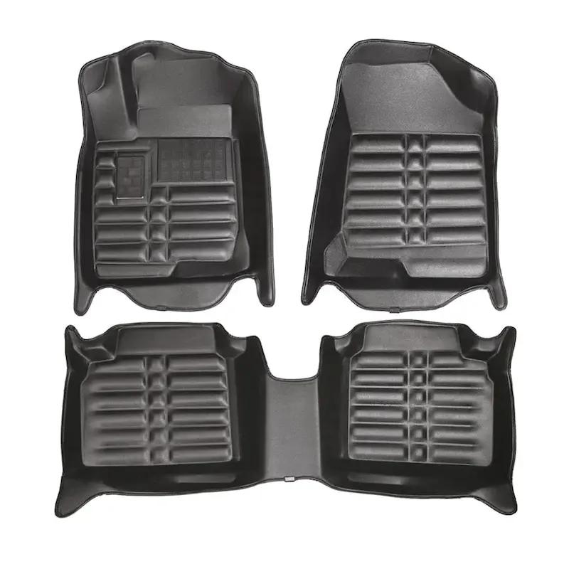 فرش 5 بعدی چرم هیوندای آزرا 2010 و 2011 مشکی