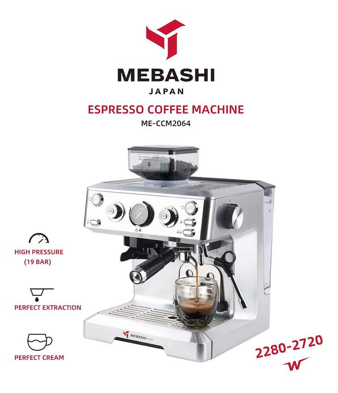 اسپرسو ساز نیمه صنعتی مباشی مدل ME-ECM2064