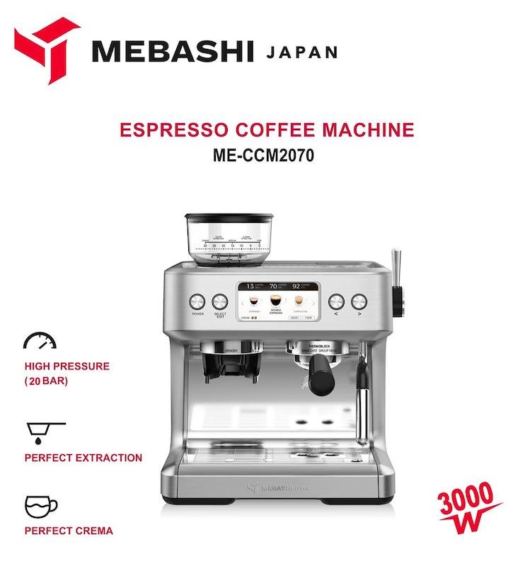 اسپرسو ساز نیمه صنعتی مباشی مدل ME-ECM2070