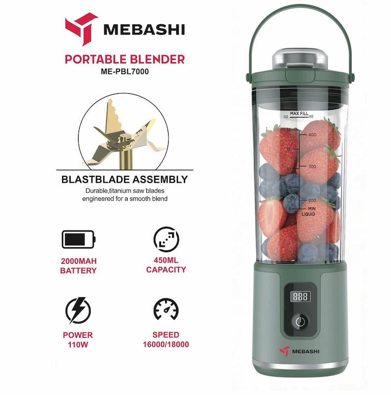 شیکر شارژی مباشی مدل ME-PBL7000