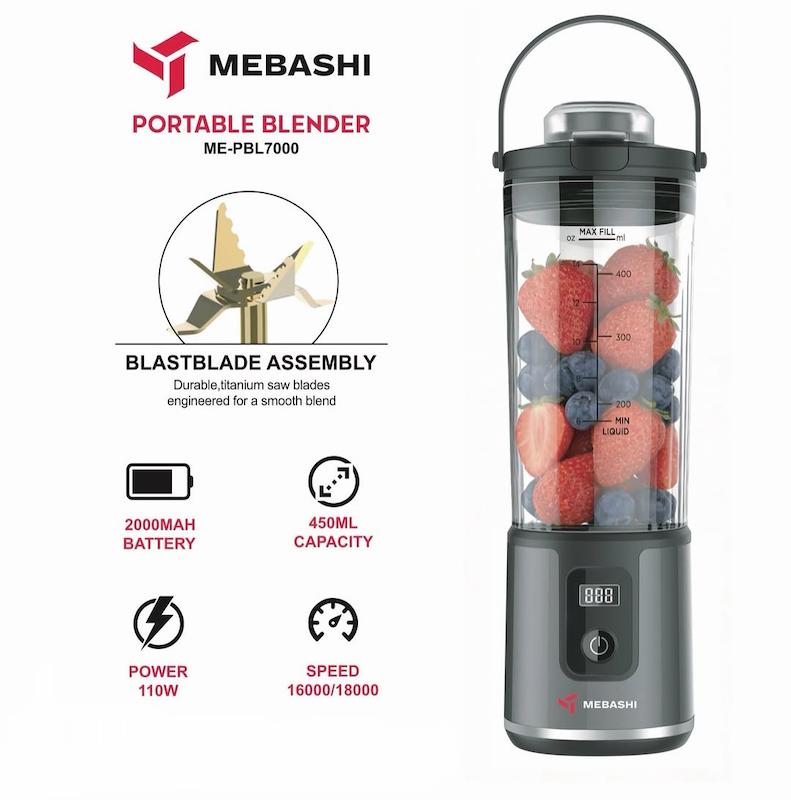 شیکر شارژی مباشی مدل ME-PBL7000
