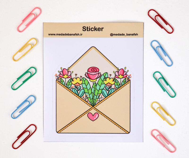 استیکر پاکت نامه