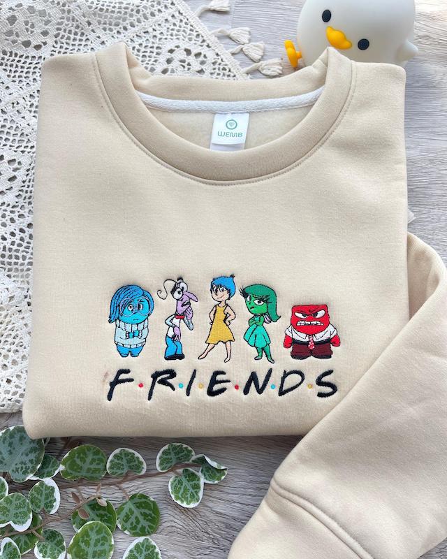 درون و بیرون طرح فرندز | Inside Out