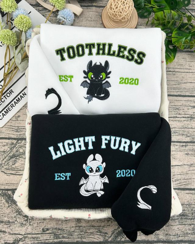 ست خشم شب و خشم روز | Night Fury and Light Fury | بی دندون