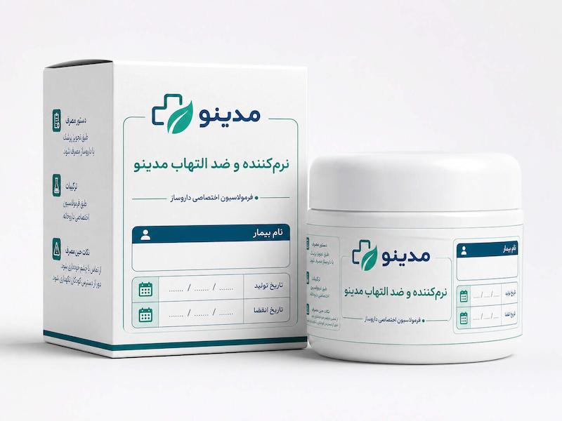 نرم کننده و ضد التهاب پوست مدینو