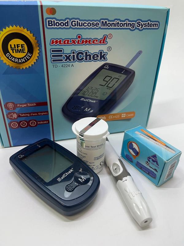 دستگاه تست قند خون سخنگو