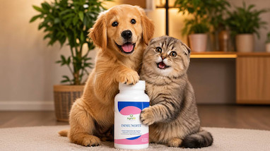 بادی‌گاردهای نامرئی در شکمِ پشمالوها؛ چرا ایمونوفیت از نون شب هم واجب‌تره؟ 🛡️🐶🐱