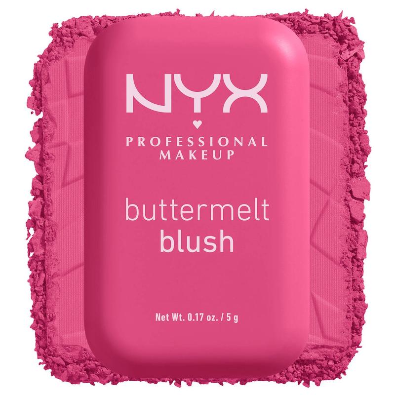 رژگونه کره ای باترملت بلاش نیکس NYX Butter Matte Blush Butta With Time