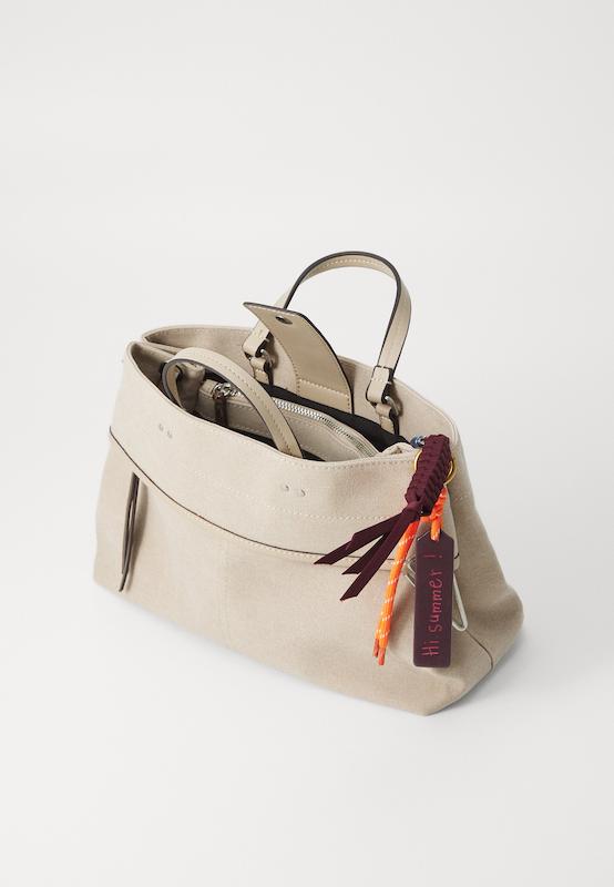 کیف دستی پارفویس ایتالیا رنگ کرم PARFOIS TOTE BAG AXEL - Handbag - ecru