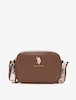 کیف کراس بادی زنانه یو اس پولو آمریکا CLASSIC ZIP CROSSBODY BAG