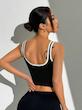 تاپ ورزشی تنفس پذیر ایزی‌ثلث Easithlete Breathable Patterned Mesh Sports Tank Top Workout