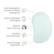 برس مو گره باز کن دیتنگلینگ تنگل تیزر اورجینال از انگلیس  Tangle Teezer Detangling  Hair brush The Original Ice blue