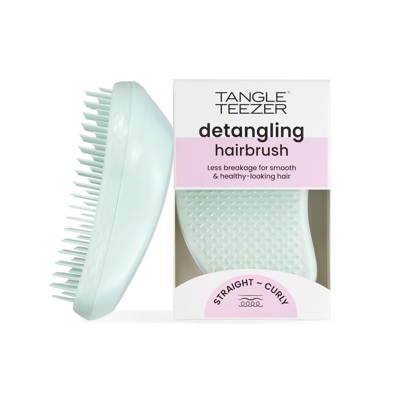 برس مو گره باز کن دیتنگلینگ تنگل تیزر اورجینال از انگلیس  Tangle Teezer Detangling  Hair brush The Original Ice blue