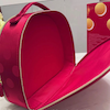 کیف آرایشی چمدانی استی لادر  Esteelauder Red dotty Bag Train Case