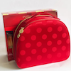 کیف آرایشی چمدانی استی لادر  Esteelauder Red dotty Bag Train Case