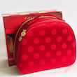 کیف آرایشی چمدانی استی لادر  Esteelauder Red dotty Bag Train Case