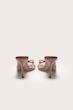 صندل پاشنه دار زنانه برند پرتی لیتل سینگ اورجینال انگلیس  PrettyLittleThing PU Round Toe Bow Detail Heel Sandals