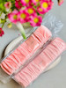 هدبند صورتی اسپا کلینیک اورجینال آمریکا Clinique Soft Spa Pink Headband 