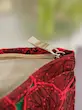 کیف لوازم آرایشی ‏زنانه طرح گل قرمز A GoGo Orginal Red Flower Fashion Canvas Women Cosmetic Handbag