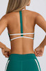 نیم تنه ورزشی بو اند تی BO+TEE اورجینال انگلیس ‏ BO+TEE  Soft Active Scoop-Neck Sports Bra in Varsity Green