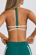 نیم تنه ورزشی بو اند تی BO+TEE اورجینال انگلیس ‏ BO+TEE  Soft Active Scoop-Neck Sports Bra in Varsity Green
