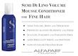 موس حجم دهنده نرم کننده موهای نازک آلفاپارف انگلیس Alfaparf Milano Semi Di Lino Volume Volumizing Mousse Conditioner 