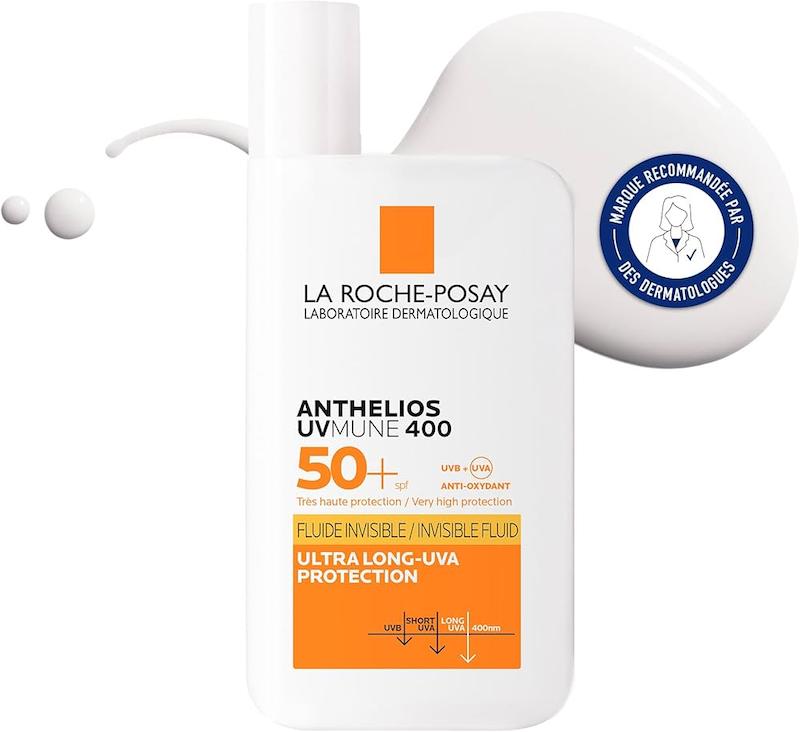 ضد آفتاب فلوییدی انسلیوس یو وی مون چهارصد لاروش پوزای اورجینال از ایتالیا La Roche-Posay Anthelios UVMune 400 Invisible Fluid SPF50
