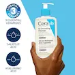 ژل شوینده سالیسیلیک اسید سراوی اورجینال از انگلیس  CeraVe SA Smoothing Cleanser 