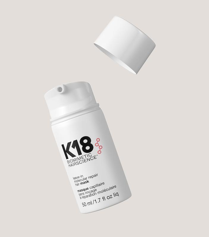ماسک مو ترمیم کننده مولکولی موهای آسیب دیده کی ۱۸ اورجینال از انگلیس k18 leave-in Molecular Repair Hair Mask