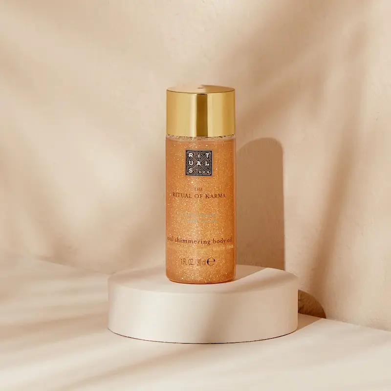 بادی شیمر روغنی ریچوال  Ritual of karma shimmering body oil 