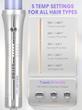 دستگاه جدید فر کننده مو باد سرد کرلی شیگلم ایر فلو بنفش Sheglam One Touch Airflow Styler Pro 