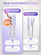 دستگاه جدید فر کننده مو باد سرد کرلی شیگلم ایر فلو بنفش Sheglam One Touch Airflow Styler Pro 