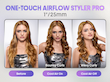 دستگاه جدید فر کننده مو باد سرد کرلی شیگلم ایر فلو بنفش Sheglam One Touch Airflow Styler Pro 