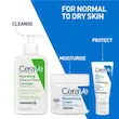 شوینده صورت کرم به فوم هیدراتینگ ( آبرسان ) سراوی اورجینال از ایتالیا  CeraVe Hydrating Cream-to-Foam Cleanser | 236ml