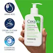 شوینده صورت کرم به فوم هیدراتینگ ( آبرسان ) سراوی اورجینال از ایتالیا  CeraVe Hydrating Cream-to-Foam Cleanser | 236ml