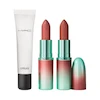 ست سه تايى رژ لب و برق لب استيكى مــــ‌ ـــک اصل از آمریکا To The Future Lip Trio
