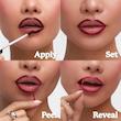 تتو خط لب و رژ لب پیل آف ساشو آمریکا اورجینال  SACHEU Lip Liner STAY-N & Lip Elixir  