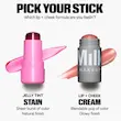 تینت ژله‌ای لب و گونه میلک میکاپ اورجینال از آمریکا MILK MAKEUP Cooling Water Jelly Tint Lip + Cheek Blush Stain 
